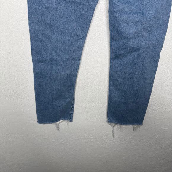 Levi's Womens Jeans Size 31 Wedgie Straight Light Wash Blue Denim High Rise - Picture 12 of 15